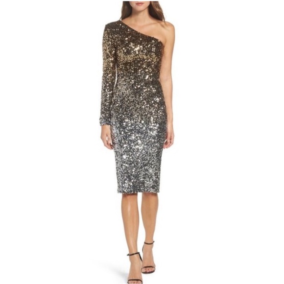 Dress the Population Sequin Dress, S - Picture 1 of 13